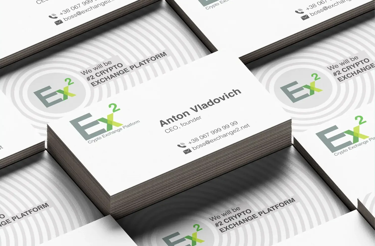 Notebook and business cards