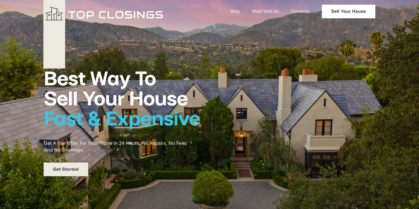 Homepage hero