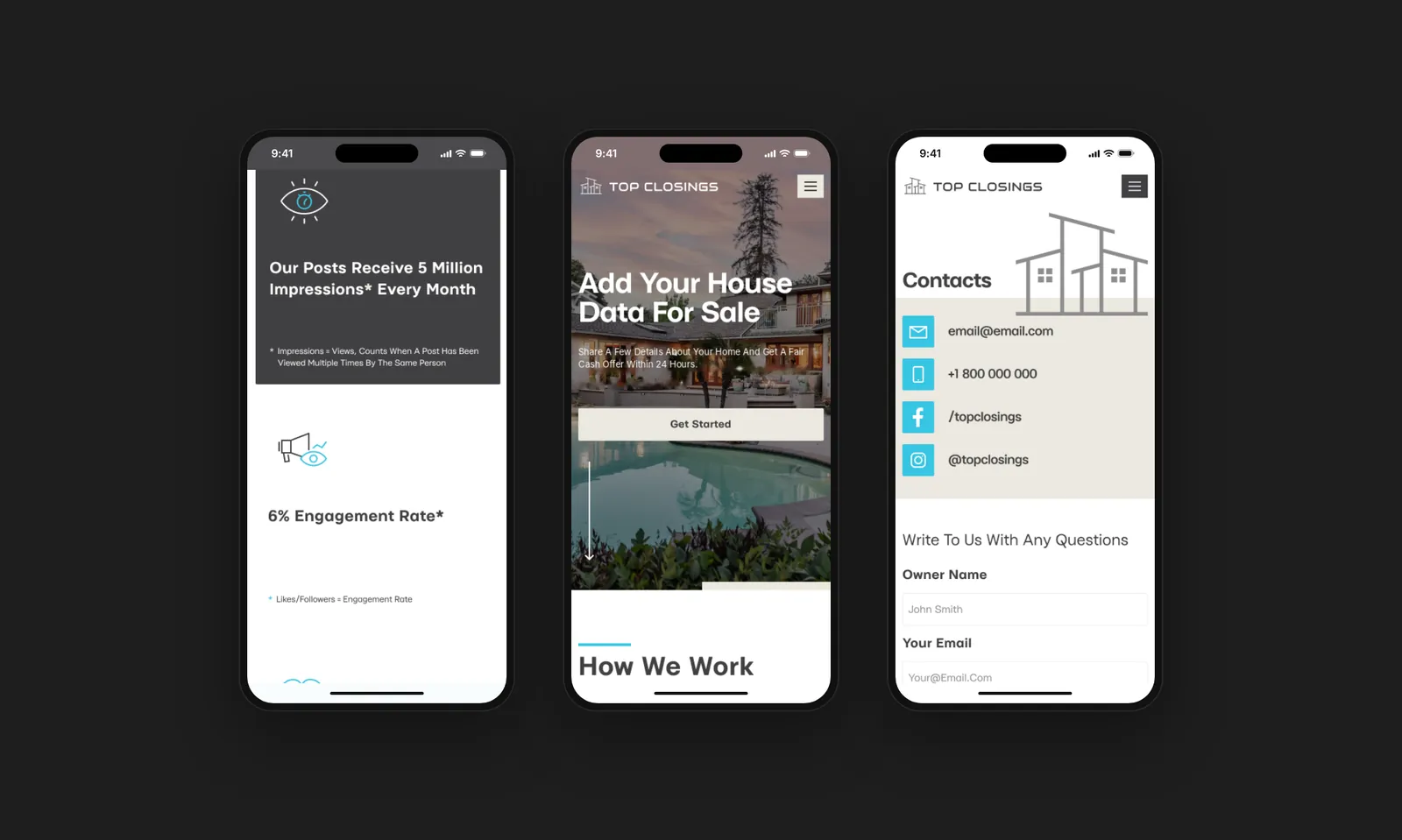 Mobile pages
