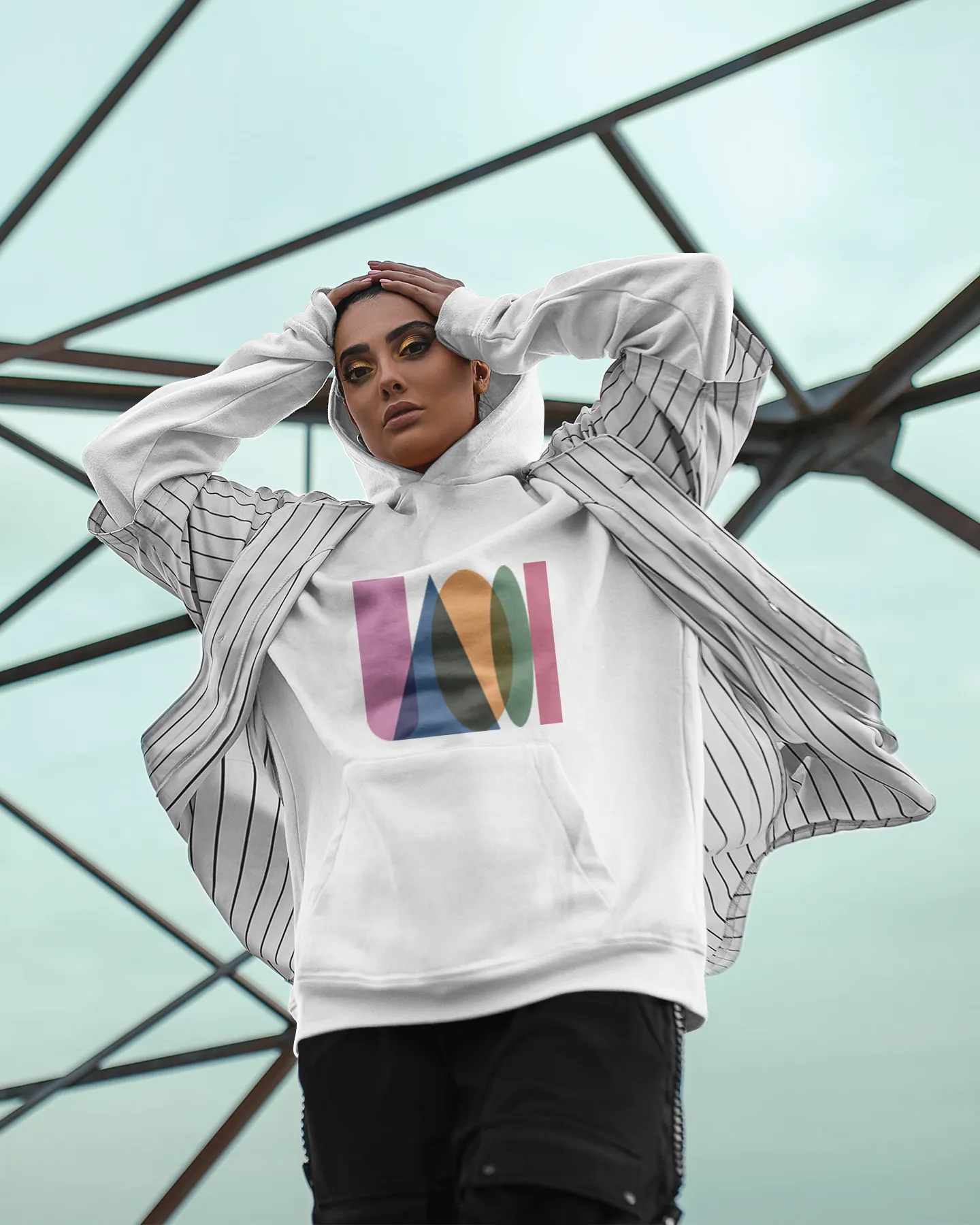 Merch: cup, T-shirt, hoodie