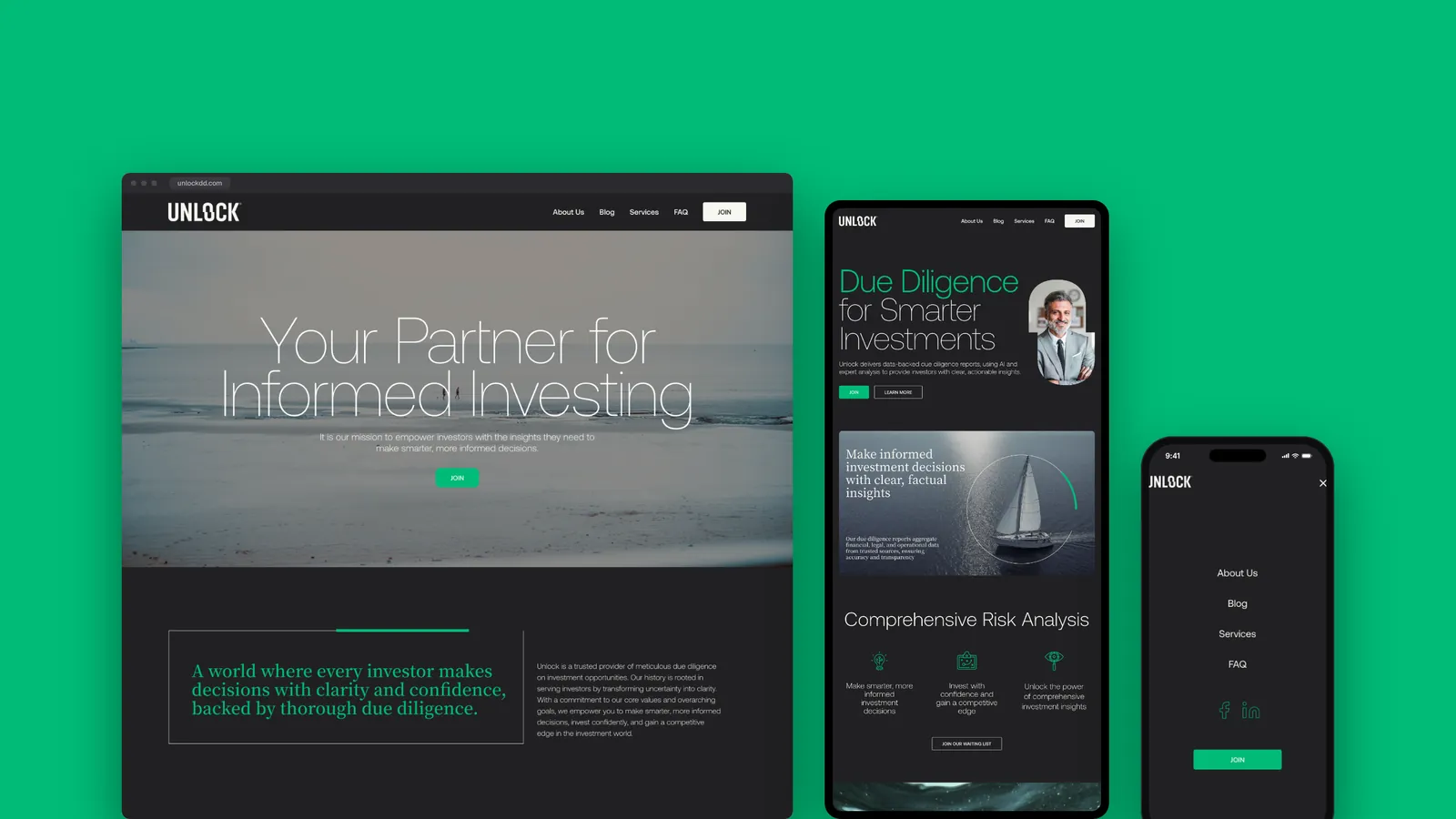 Responsive website