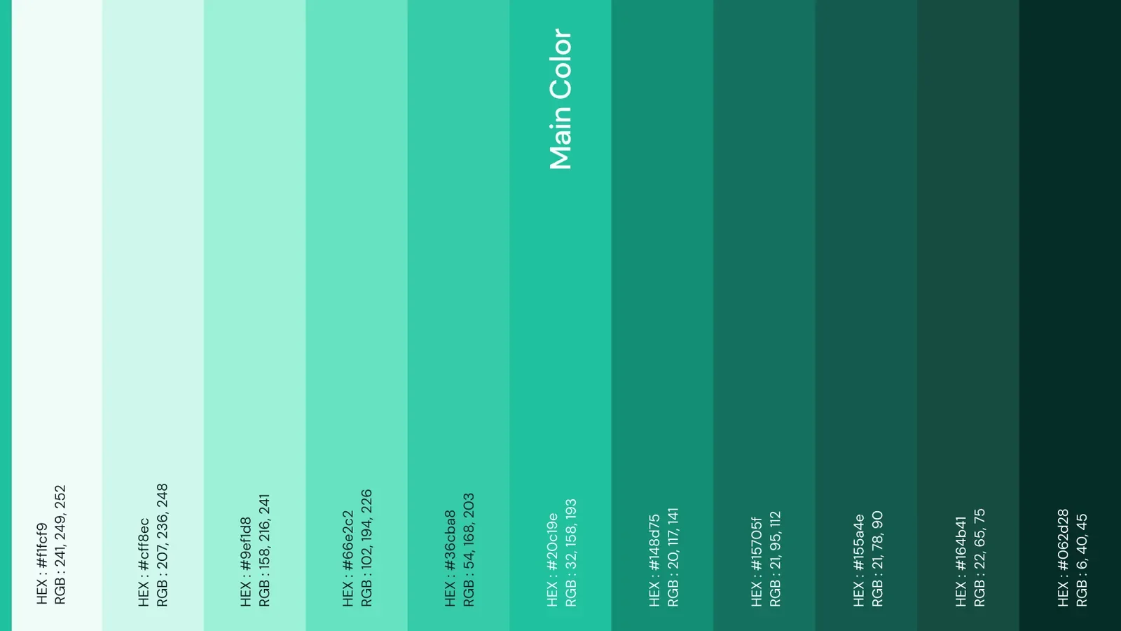 Colour palette